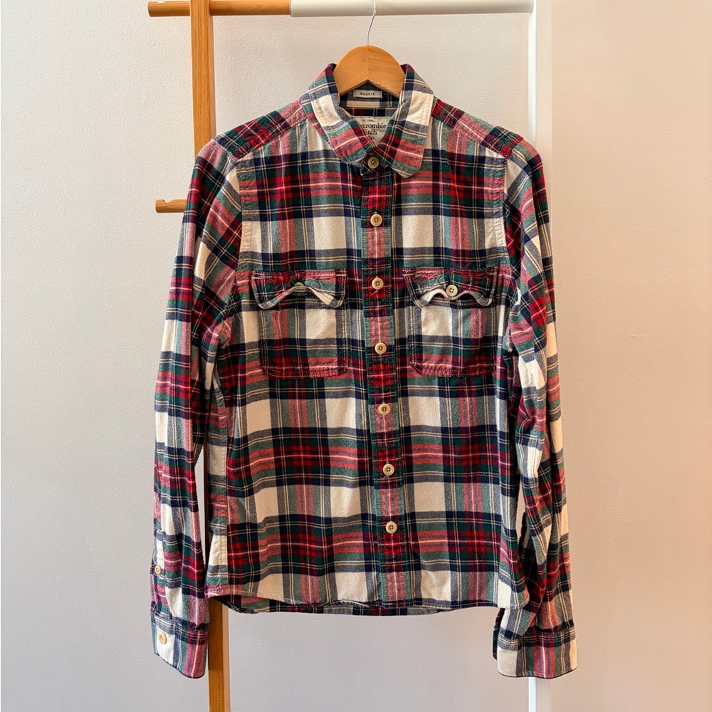 Men’s Abercrombie & Fitch Plaid‎ Shirt